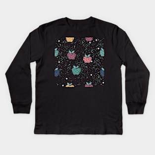 Apples Kids Long Sleeve T-Shirt